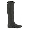 Miniatyrbillede 3 af 6: Equitheme Halve Kap Leather Soft Sort M / Long