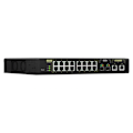 Miniatyrbillede 4 af 6: Qnap Kontakt Qsw-m2116p-2t2s L2 Poe Sort