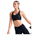 Miniatyrbillede 2 af 5: 2xu Sports-bh Motion Racerback Sort L Kvinde