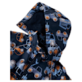 Miniatyrbild 6 av 6: Name It Alfa08 Softshell Aop1 Mini Overall Blå 6 Years