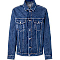 Miniatyrbillede 3 af 5: Pepe Jeans Regular Denimjakke Blå S Mand