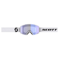 Miniatyrbillede 2 af 6: Scott Shield Skibriller Transparent Enhancer Blue Chrome/CAT2