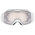Miniatyrbillede 2 af 4: Uvex Xcitd Variomatic Skibriller Hvid Mirror Silver Variomatic Clear/CAT1-3