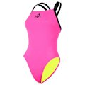 Miniatyrbillede 1 af 6: Aquasphere Badedragt Essential Open Back Rosa FR 40 Kvinde