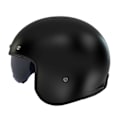 Miniatyrbillede 2 af 2: Mt Helmets Åben Ansigtshjelm Le Mans 2 Sv S Solid Sort M