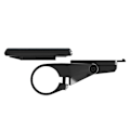 Miniatyrbillede 2 af 2: Shimano Handlebar Cykelcomputer Montering En610 Søvfarvet