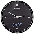 Miniatyrbillede 3 af 7: Bresser Vægur Mytime Ledsec Sort