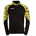 Miniatyrbillede 1 af 3: Uhlsport Halv Lynlå Sweatshirt Goal 25 Sort M Mand