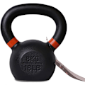 Miniatyrbillede 2 af 3: Pure2improve Støbt Jern Kettlebell 8kg Sort 8 kg