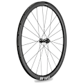 Miniatyrbillede 1 af 2: Dt Swiss Rørformet Vejforhjul Crc 1100 Spline 38 Cl Disc Sort 12 x 100 mm