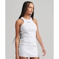 Miniatyrbillede 1 af 4: Superdry Kjole Code Sl Essential Tank Hvid 2XS Kvinde