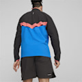 Miniatyrbillede 4 af 4: Puma Halv Lynlå Sweatshirt Run Ultraweave Blå,Sort S Mand