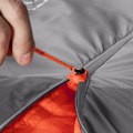Miniatyrbild 4 av 4: Mammut Sovsäck Relax Down 0ºc Grå Long / Central Zipper