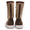 Miniatyrbillede 3 af 3: Boat Boot StØvler Canvas Laceup Brun EU 46 Kvinde