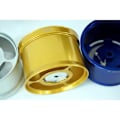 Miniatyrbillede 4 af 10: Mvspools Lige Reservespole I Aluminium Mv1 Gylden T2