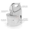 Miniatyrbild 5 av 7: Tm Electron Knådarblandare Tmpba111 400w Silver One Size / EU Plug