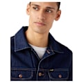 Miniatyrbillede 4 af 4: Wrangler Denimjakke 124mj Blå L Mand