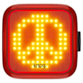 Pikkukuva 1 / 5: Knog Blinder Peace Takavalo Punainen 200 Lumens