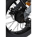 Miniatyrbild 7 av 8: Nilox Hopfällbar Elcykel J4 Plus Silver One Size / 13Wh