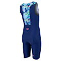Miniatyrbillede 2 af 2: Zone3 Ærmeløs Trisuit Tri Adventure Blå 10-12 Years