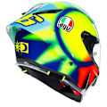 Miniatyrbillede 2 af 7: Agv Fuld Ansigtshjelm Pista Gp Rr E2206 Dot Mplk Flerfarvet M