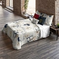 Miniatyrbillede 3 af 3: Play Fabrics Dynetæppe Med Knapper Harry Potter Til Seng 135/ 140x240 Cm