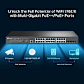 Miniatyrbild 5 av 6: Tp-link Växla Tl-sg3428xpp-m2 Svart