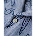 Pikkukuva 2 / 3: Superdry Open Collar Print Lyhythihainen Paita Sininen S Mies