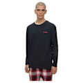 Miniatyrbild 1 av 4: Hugo Pyjamas Soft Check Long Set 10253441 Svart L Man