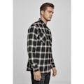 Miniatyrbillede 5 af 8: Urban Classics Flanell Skjorte 6 Sort M Mand