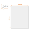 Pikkukuva 3 / 8: Nobo Kuivatut Pyyhkimisarkit Instant 60x80 Cm 25 Yksiköitä