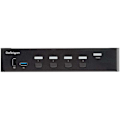 Pikkukuva 3 / 4: Startech Kvm-kytkin Sv431hu34k6 Hopeinen
