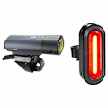 Miniatyrbillede 1 af 3: Kryptonite Lys Sæt Alley F-800+avenue R-75 Cob Sort 800/75 Lumens