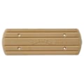 Miniatyrbillede 1 af 2: Glomex Rektangulær Jordplade Ra207 Brun 455 x 150 x 13 mm