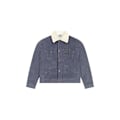 Miniatyrbillede 3 af 5: Wrangler 124mj Denimjakke Blå L Mand