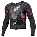 Miniatyrbillede 1 af 2: Alpinestars Beskyttelsesjakke Bionic Tech V3 Sort L