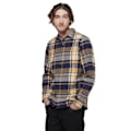 Miniatyrbillede 1 af 5: Black Diamond Lang ærmet Skjorte Project Flannel Brun,Blå L Mand