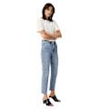 Miniatyrbillede 5 af 6: Vero Moda Jeans Brenda High Waist Straight Blå 31 / 32 Kvinde