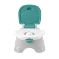 Miniatyrbillede 1 af 7: Fisher Price 3 1 1 Lær At Gå I Potten På Badeværelset Grøn,Hvid