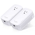 Miniatyrbillede 1 af 2: Tp-link Wifi Repeater Tl-pa8010p Kit 2 Enheder Hvid