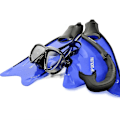 Miniatyrbillede 4 af 6: Tecnomar Snorkelsæt Smart Blå EU 45-46