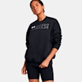 Miniatyrbillede 1 af 4: Under Armour Rival Fleece Wordmark Oversized Sweatshirt  XS Kvinde