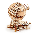 Miniatyrbillede 1 af 3: Ugears Globe Træ Mekanisk Model Gylden