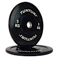 Miniatyrbillede 2 af 9: Tunturi Disk Bumper Plate Sort 10 kg
