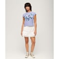 Pikkukuva 2 / 4: Superdry Floral Scripted Lyhythihainen T-paita Violetti XS Nainen
