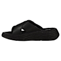 Miniatyrbillede 3 af 4: Fitflop F-mode Espadrille Buckle Leather Flatform Slides Klipklapper Sort EU 37 Kvinde