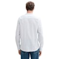 Pikkukuva 2 / 5: Tom Tailor Structured Pitkähihainen Kauluspaita Valkoinen 2XL Mies