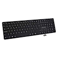 Miniatyrbillede 3 af 4: V7 Silent Trådløst Tastatur Bluetooth Sort