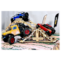 Miniatyrbillede 4 af 10: Crawler Park Forhindringer For Rc Welcome Kit 5 1/24 & 1/18 Gylden