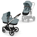 Pikkukuva 1 / 8: Cybex Eos Lux Lastenvaunut Hopeinen